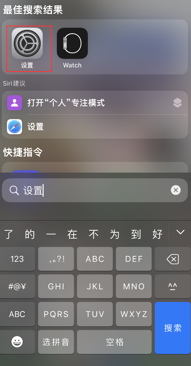 六盘水苹果手机维修分享：iPhone 找不到“设置”或“App Store”怎么办？ 