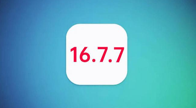 六盘水苹果手机维修分享iOS 16.7.7正式版升级_iOS 16.7.7 正式版一键刷机教程 